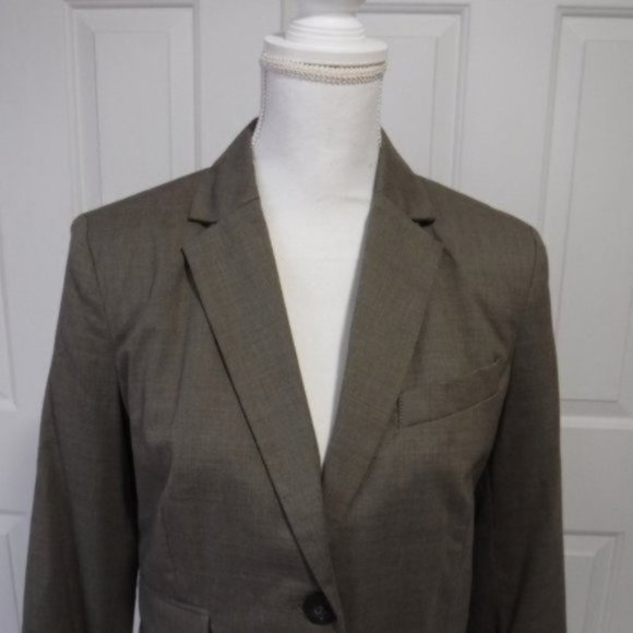 Eddie Bauer Light Brown Wool Blazer 8P NWT - Picture 6 of 7